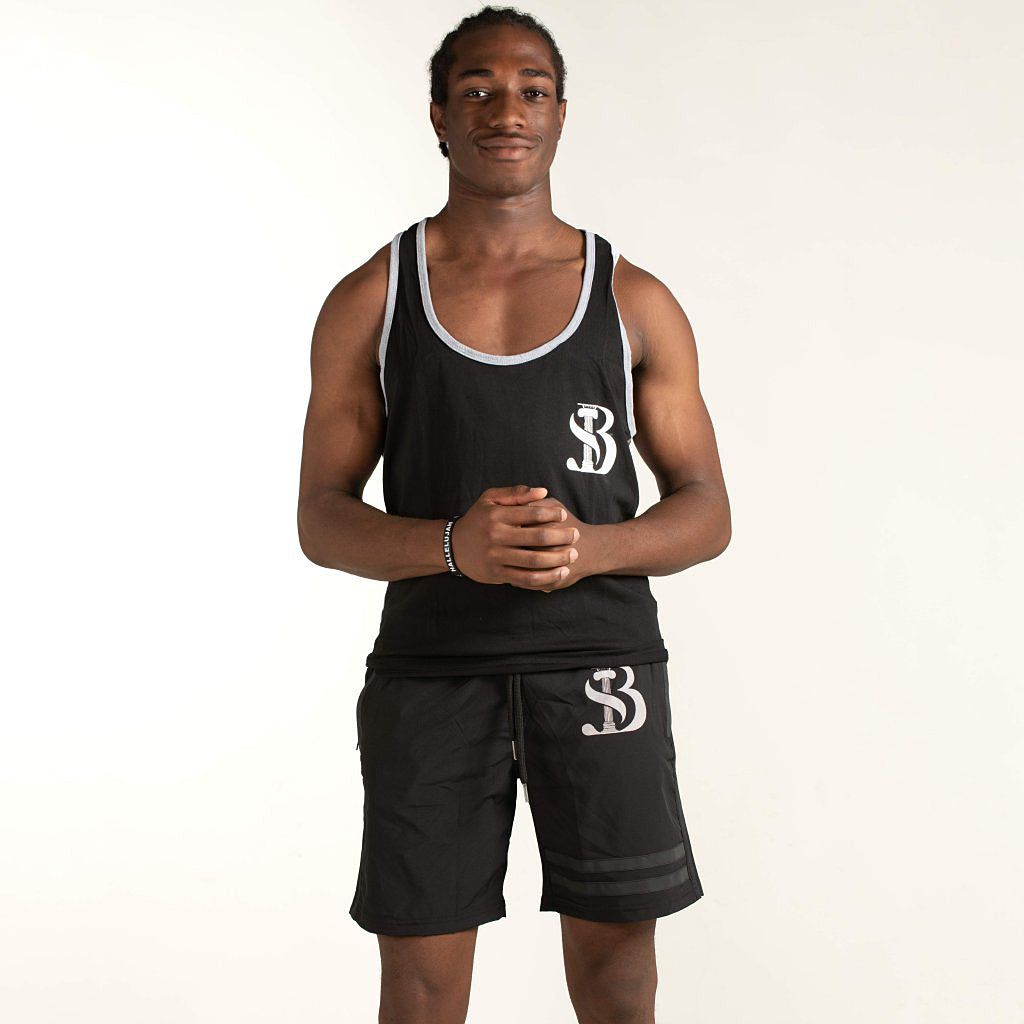Black Gray Tanktop