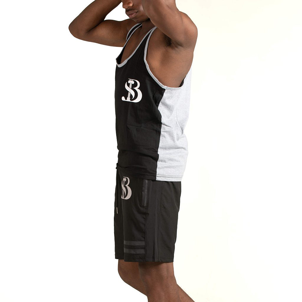 Black Gray Tanktop