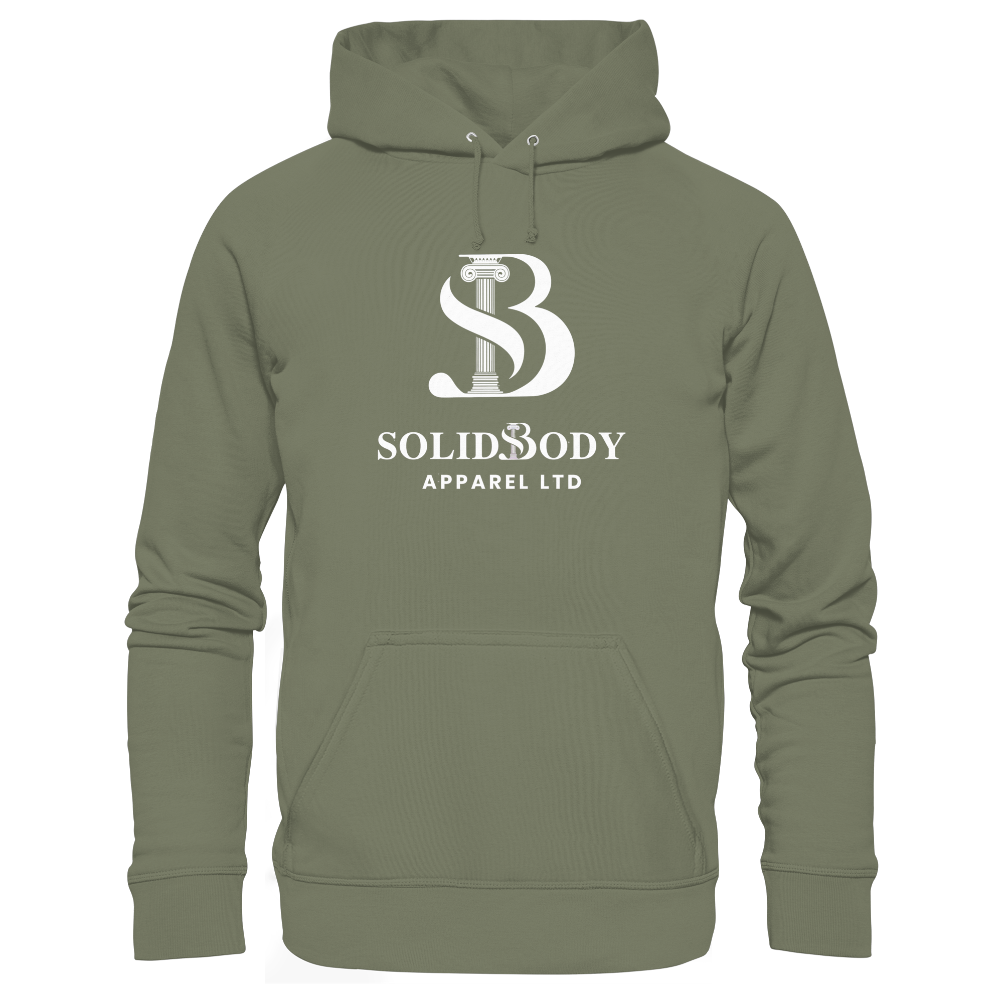 Olive Hoodie im Premium Style