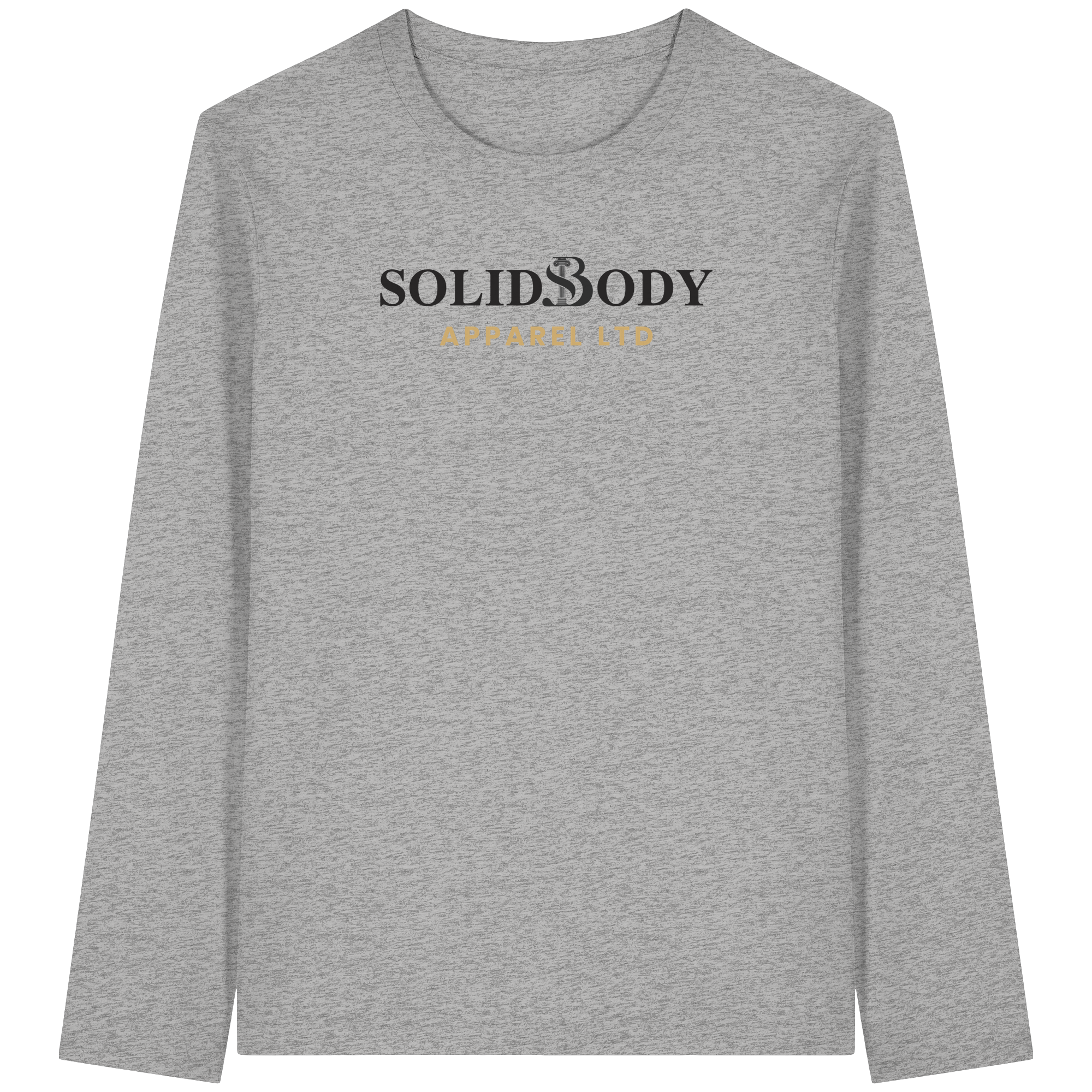 Organic Longsleeve in grau von Solidbody