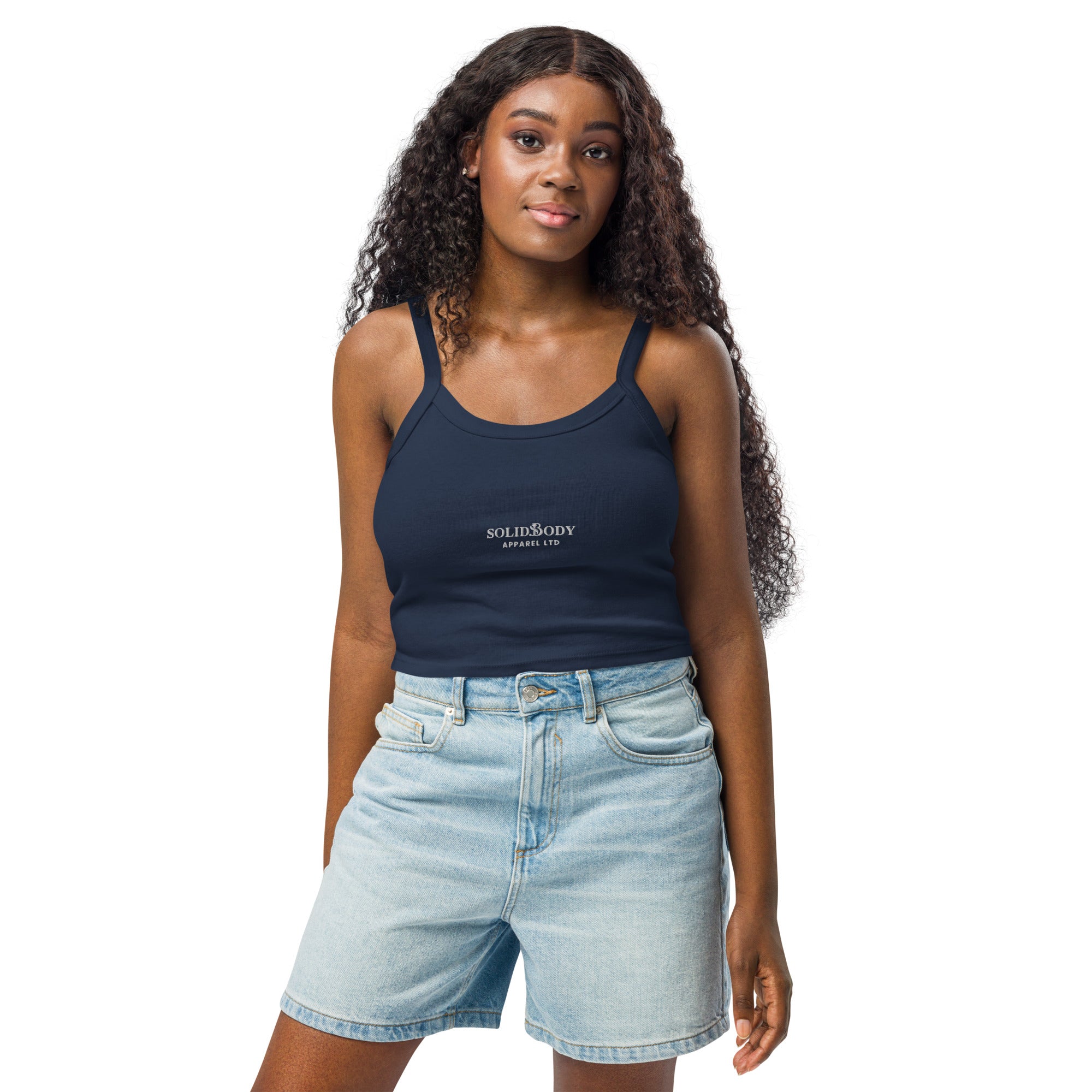 Micro Tank top for Women in Navy 